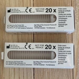 Welch Allyn Braun Lens Covers for Braun Thermoscan Thermometer OEM 2 packs Of 20